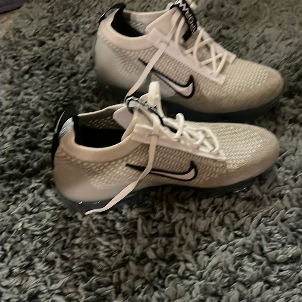 Nike White and Black Athletic Shoes